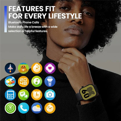 ZEBLAZE Btalk Plus 2.03-inch Smart Watch Bluetooth Calling Health Monitoring Sports Watch