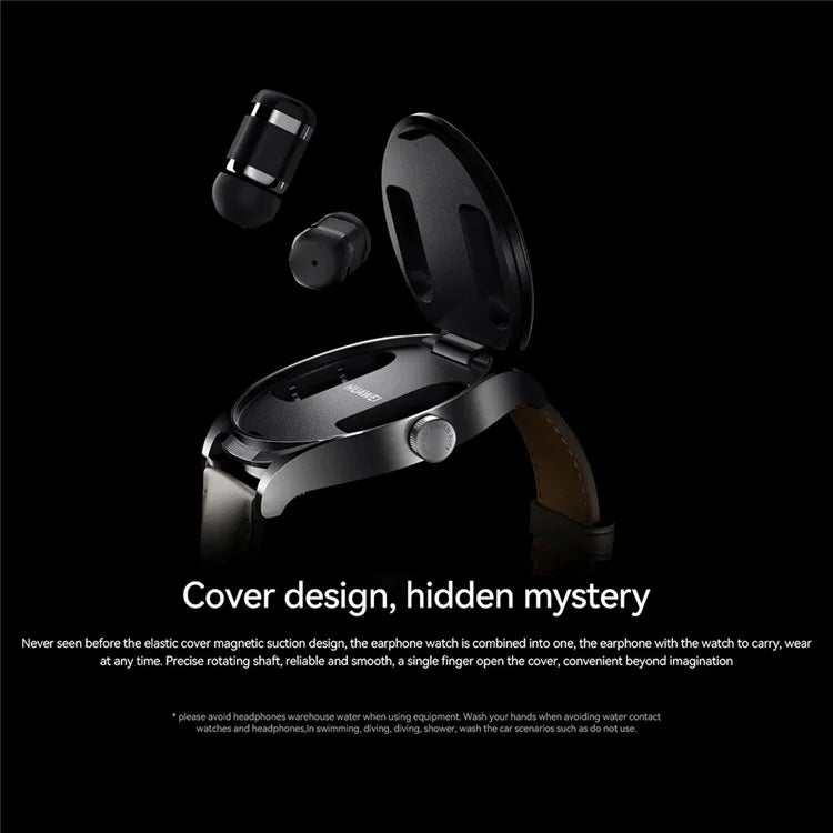 HUAWEI WATCH Buds 1.43-Inch AMOLED Earbuds and Smartwatch 2-in-1 Electric Watch