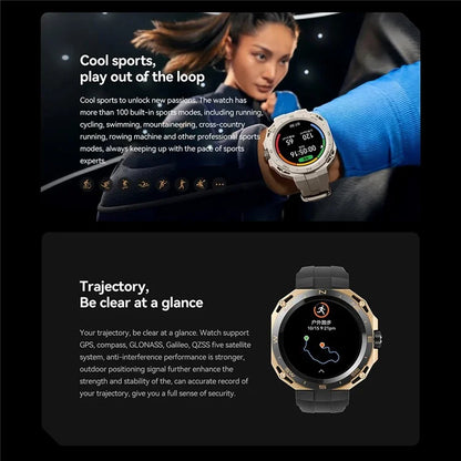 HUAWEI WATCH GT Cyber 1.32-Inch AMOLED Screen Bluetooth Calling Smart Watch