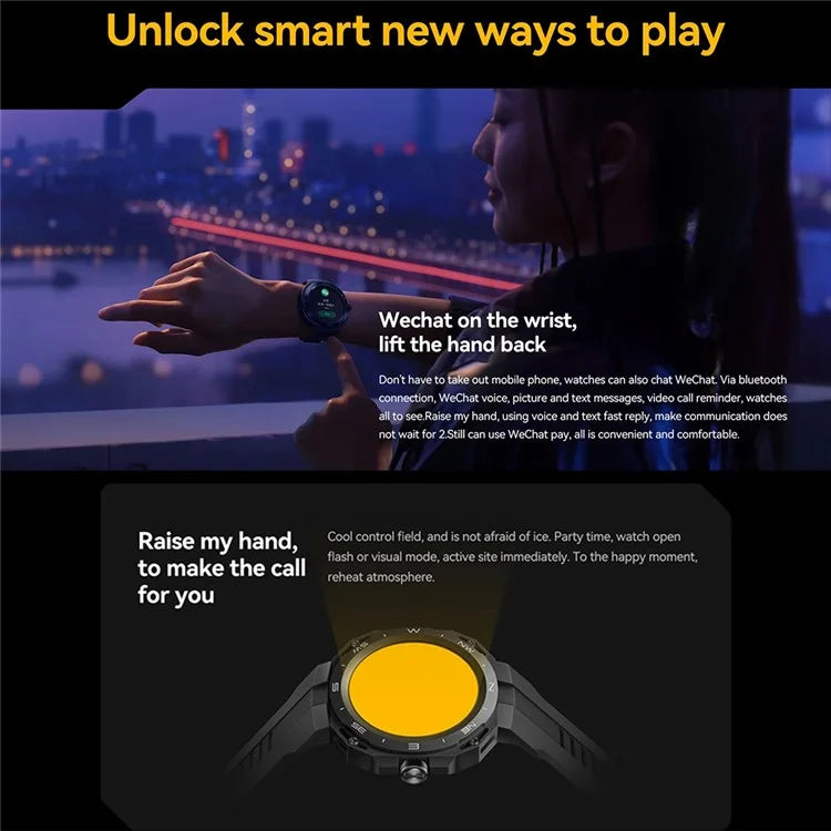 HUAWEI WATCH GT Cyber 1.32-Inch AMOLED Screen Bluetooth Calling Smart Watch