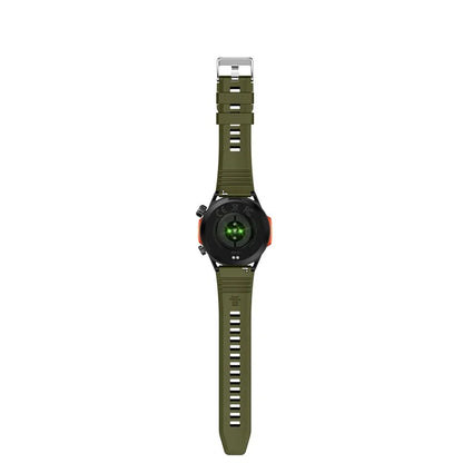 HT22 1.46-inch Round Smart Watch Waterproof Bluetooth Calling Sports Watch+Green