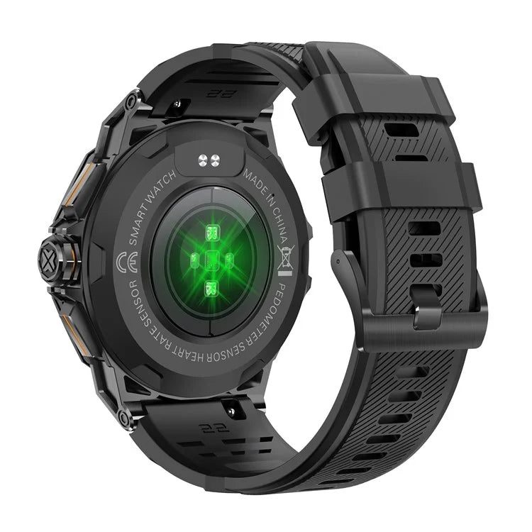 K62 1.43-inch AMOLED Screen Bluetooth Call Smart Watch with Multi Sports Modes