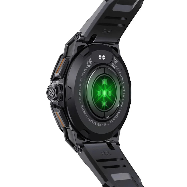 K62 1.43-inch AMOLED Screen Bluetooth Call Smart Watch with Multi Sports Modes