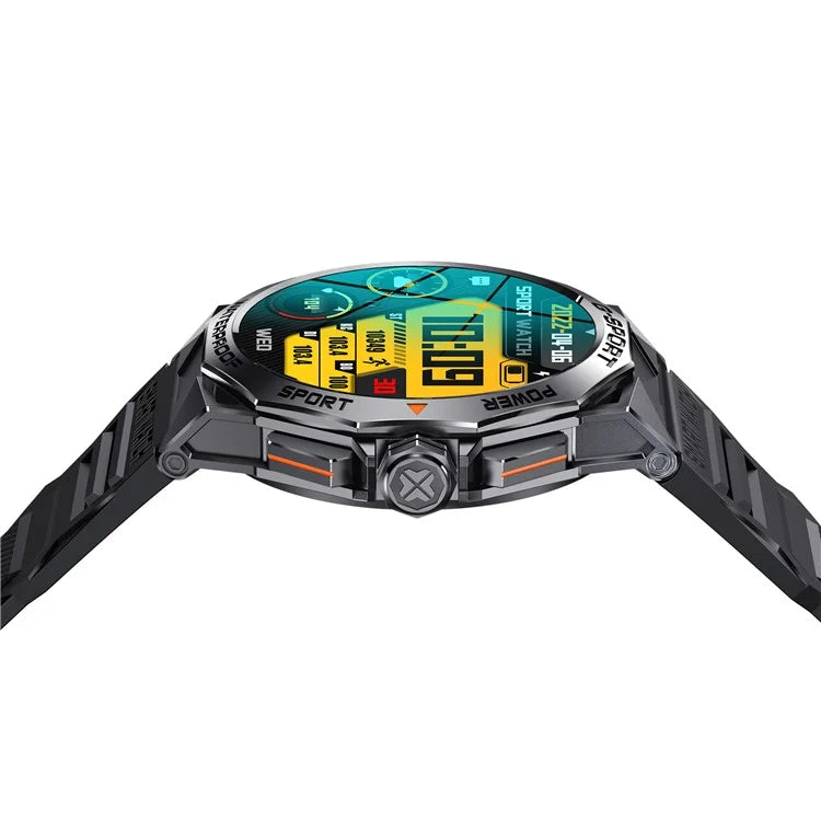 K62 1.43-inch AMOLED Screen Bluetooth Call Smart Watch with Multi Sports Modes