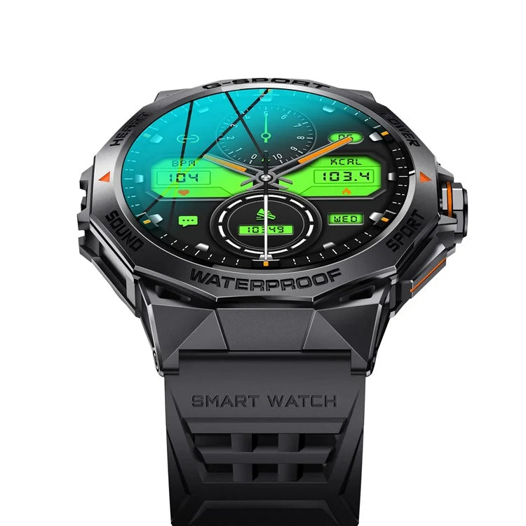 K62 1.43-inch AMOLED Screen Bluetooth Call Smart Watch with Multi Sports Modes