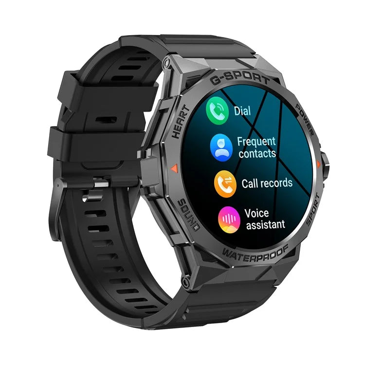 K62 1.43-inch AMOLED Screen Bluetooth Call Smart Watch with Multi Sports Modes