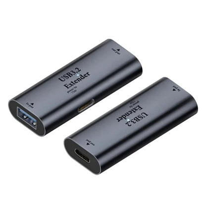 USB-A to Type-C Signal Amplifier 15W Power Supply 10m Transmission Extender