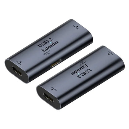 Aluminum Alloy Type-C to Type-C Signal Amplifier 15W Power Supply Extender