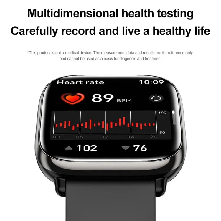 HD12 1.75-Inch AMOLED Screen Bluetooth Calling Smart Watch