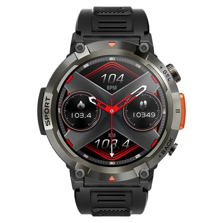 S100 1.45-inch Display Bluetooth Call Fitness Smart Watch with Light