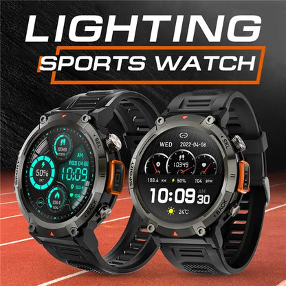 S100 1.45-inch Display Bluetooth Call Fitness Smart Watch with Light