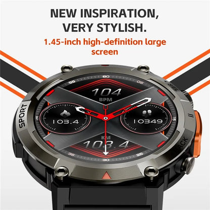 S100 1.45-inch Display Bluetooth Call Fitness Smart Watch with Light