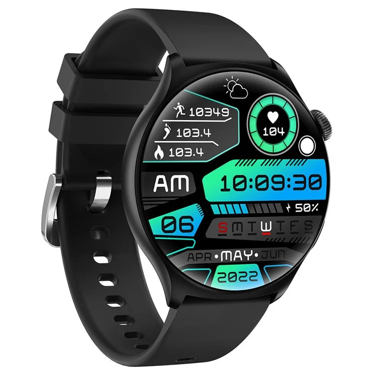 MX16 1.43-inch Round Screen Bluetooth Calling Health Monitor Smart Watch