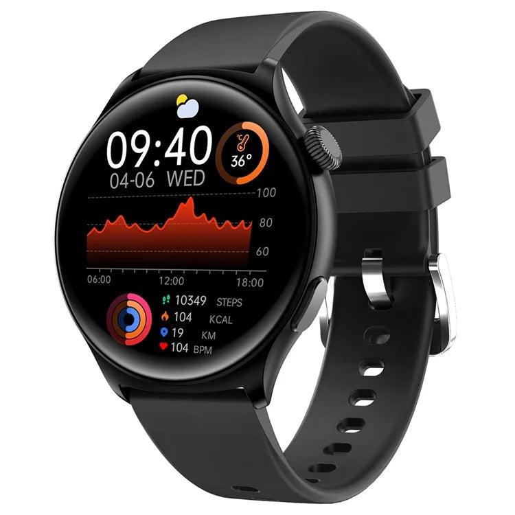 MX16 1.43-inch Round Screen Bluetooth Calling Health Monitor Smart Watch