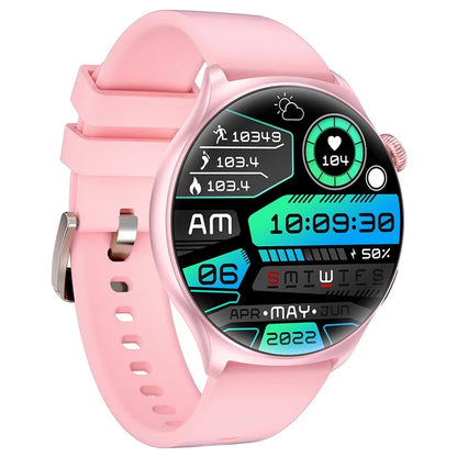 MX16 1.43-inch Round Screen Bluetooth Calling Health Monitor Smart Watch