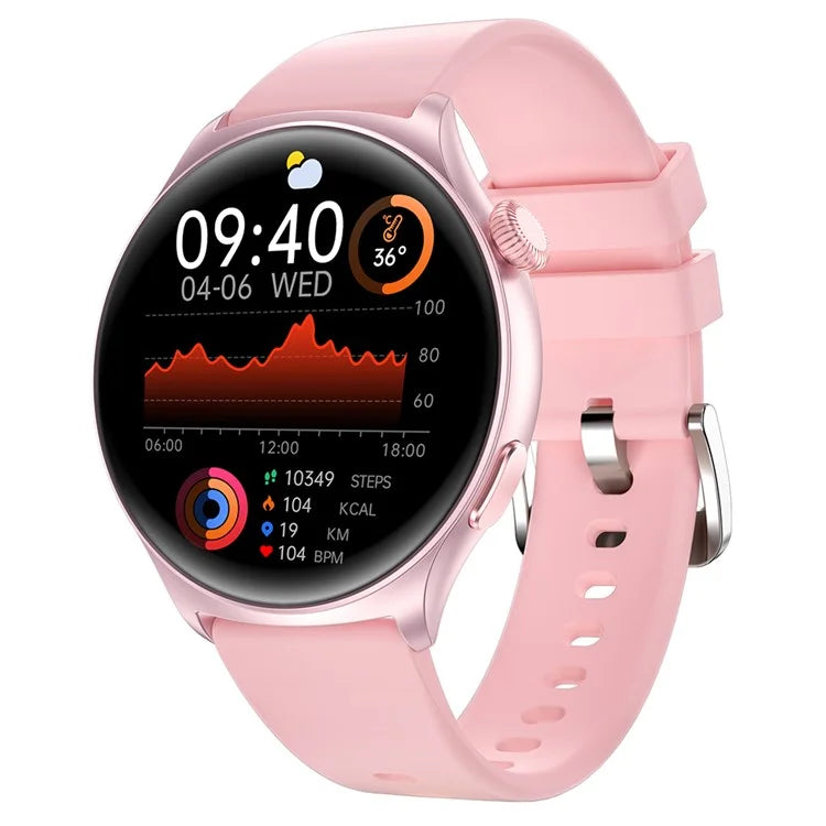 MX16 1.43-inch Round Screen Bluetooth Calling Health Monitor Smart Watch