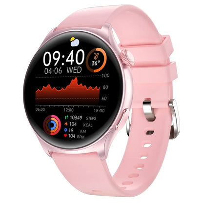 MX16 1.43-inch Round Screen Bluetooth Calling Health Monitor Smart Watch