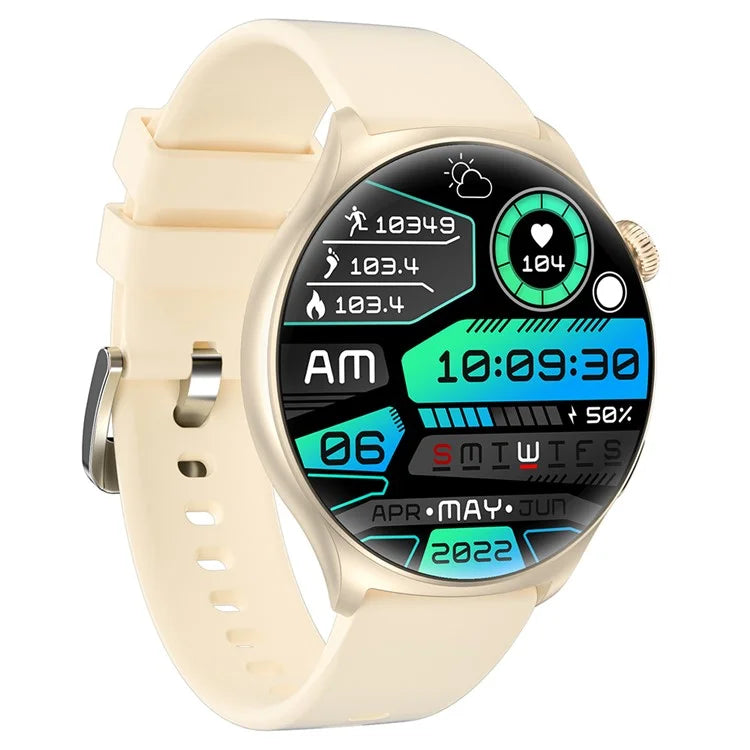 MX16 1.43-inch Round Screen Bluetooth Calling Health Monitor Smart Watch