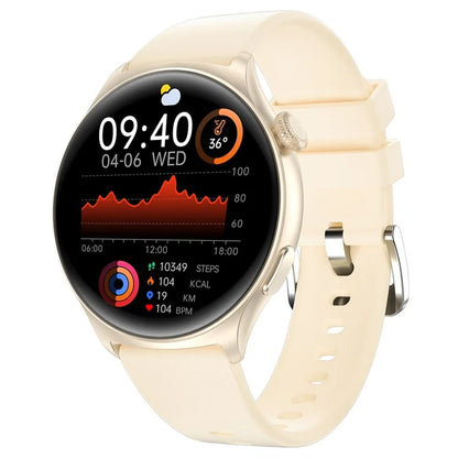 MX16 1.43-inch Round Screen Bluetooth Calling Health Monitor Smart Watch