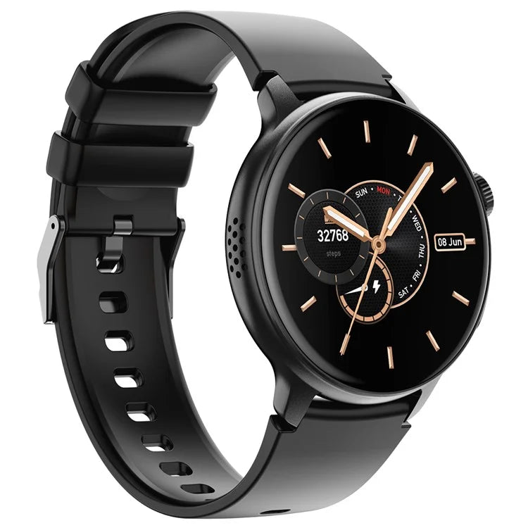 S58 AMOLED Round Screen Bluetooth Call Smart Watch Heart Rate Monitor Fitness Tracker