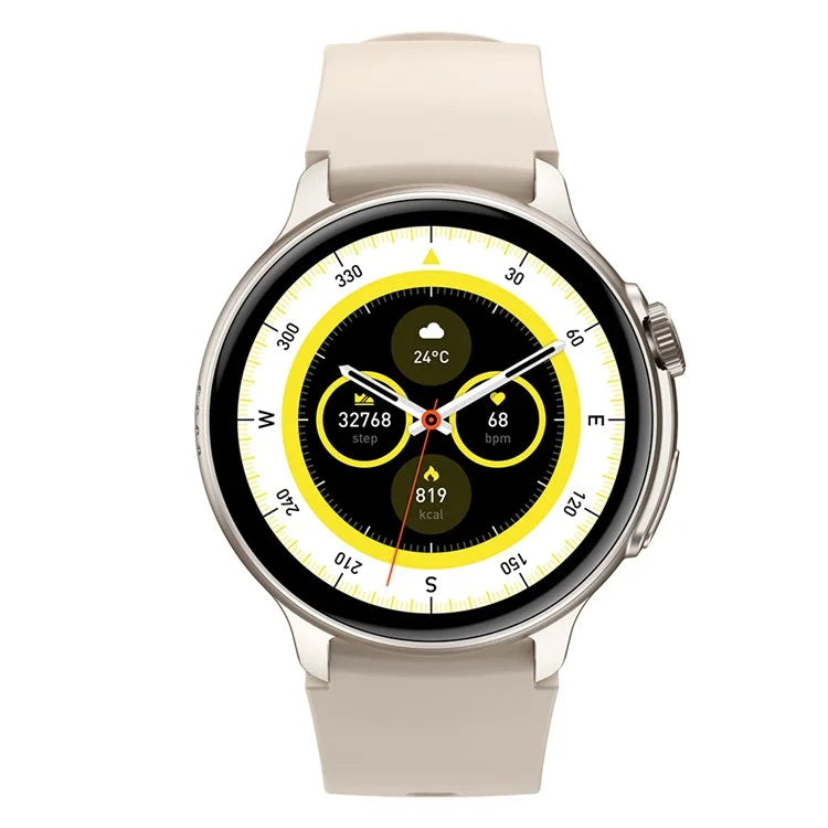 S58 AMOLED Round Screen Bluetooth Call Smart Watch Heart Rate Monitor Fitness Tracker