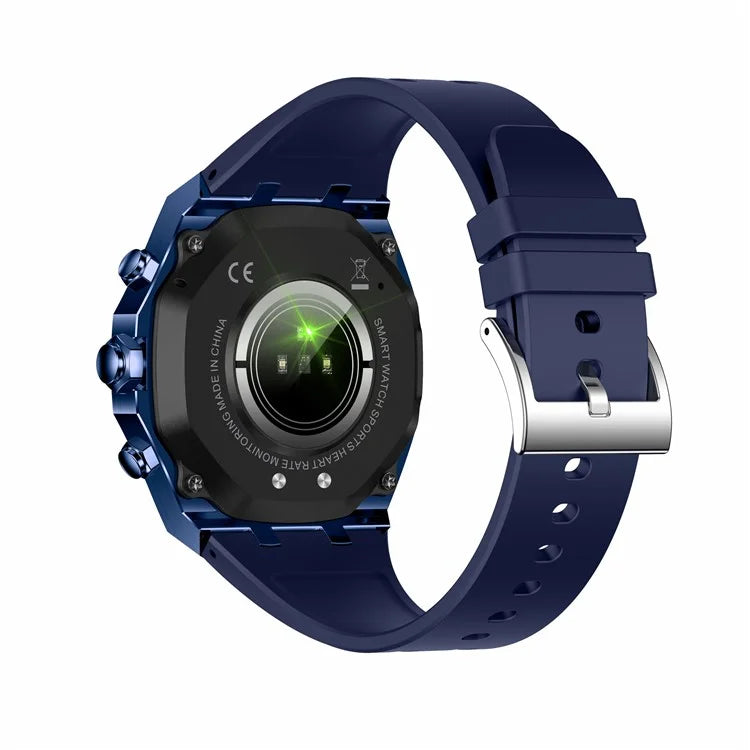 AK68 Silicone Strap 1.43-inch AMOLED Screen Smart Watch Bluetooth Call Health Monitoring Sports Watch