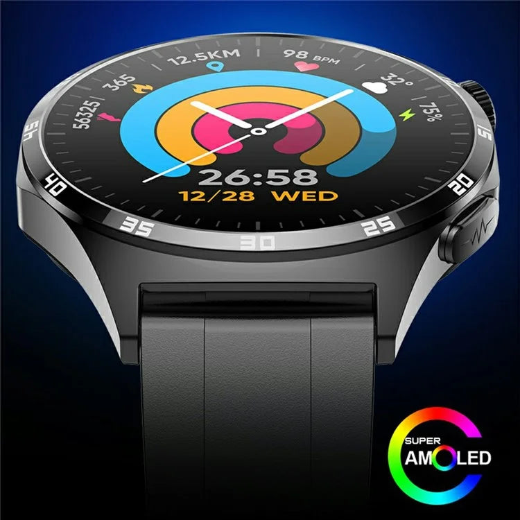 MT300 AMOLED Screen Sports Watch Bluetooth Call ECG Blood Glucose Health Monitoring Smart Watch