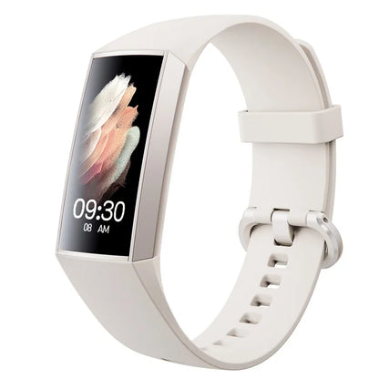 C67 AMOLED Screen Watch Sleep Monitor Wrist Bracelet Waterproof Smart Band (Button Control)