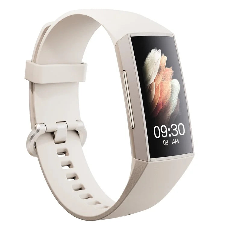 C67 AMOLED Screen Watch Sleep Monitor Wrist Bracelet Waterproof Smart Band (Button Control)