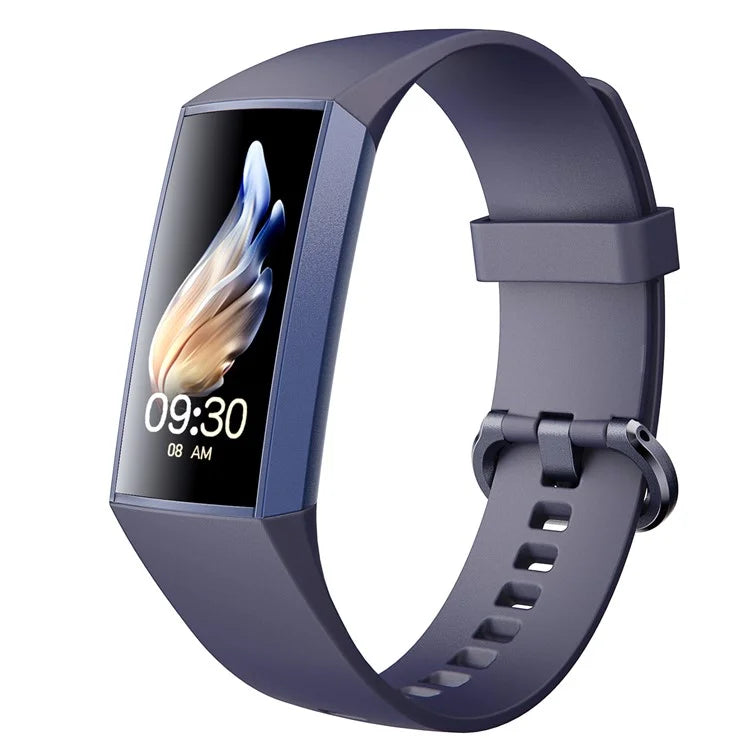 C67 AMOLED Screen Watch Sleep Monitor Wrist Bracelet Waterproof Smart Band (Button Control)