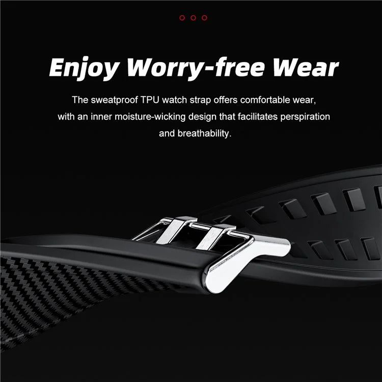 GT100pro 2-in-1 1.46-inch Health Monitoring Smart Watch TWS Bluetooth Earbuds