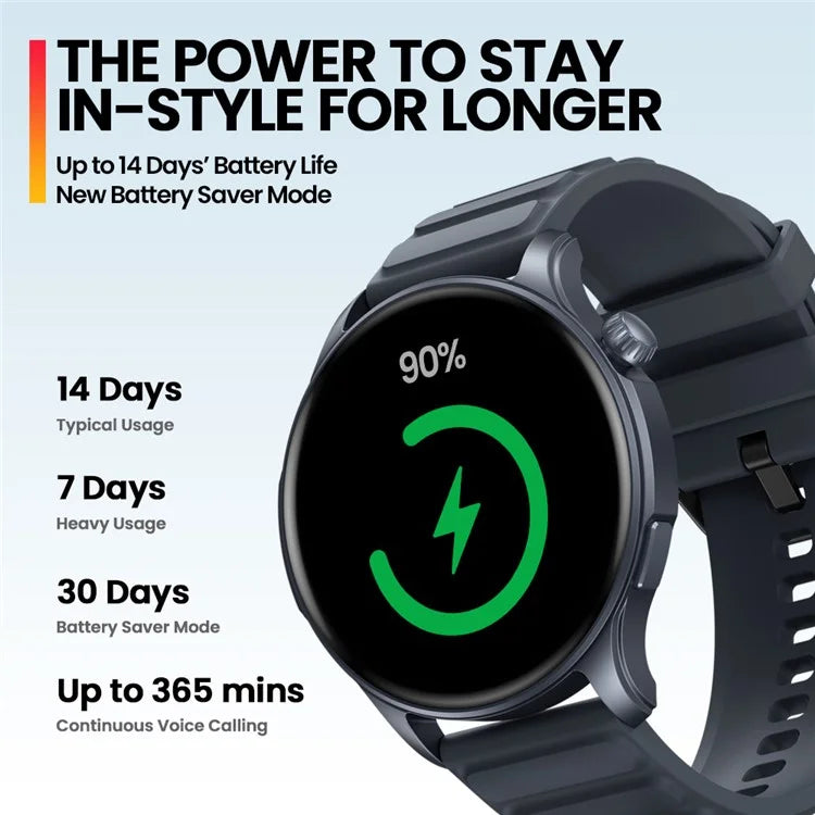 ZEBLAZE Btalk 3 Pro 1.43-inch AMOLED Smart Watch Health Monitoring Bluetooth Call Sports Watch