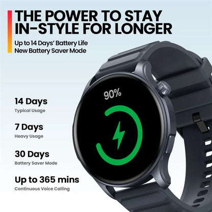 ZEBLAZE Btalk 3 Pro 1.43-inch AMOLED Smart Watch Health Monitoring Bluetooth Call Sports Watch