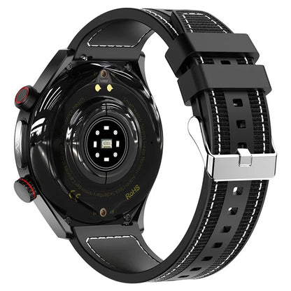 E800 SOS Emergency Call Watch IP68 Waterproof ECG Health Monitor Smart Bracelet (Nylon Strap)