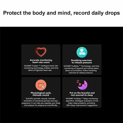 HUAWEI B7 2-in-1 Bluetooth Earphone AMOLED Screen Smart Wristband Pedometer Sports Bracelet