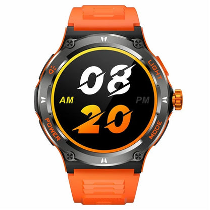 KT76 3ATM Waterproof Health Monitor 1.53-inch Bluetooth Smart Watch with Flashlight
