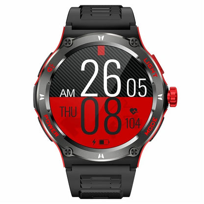 KT76 3ATM Waterproof Health Monitor 1.53-inch Bluetooth Smart Watch with Flashlight