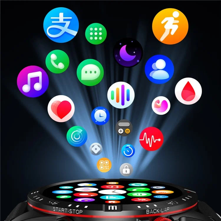 CY800 1.6-inch Bluetooth Calling Sport Watch Waterproof Smart Watch Heart Rate Sleep Monitoring