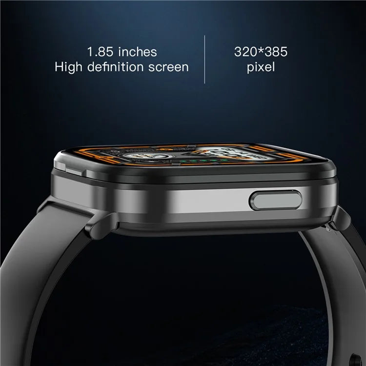 X9 2-in-1 Heart Rate Monitor 1.85 Inch Sports Tracker Smart Watch with TWS Earbuds