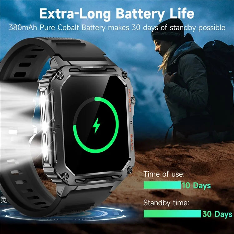P3 Heart Rate Monitor Bluetooth Call Sports Smart Watch with Colorful Breathing Light