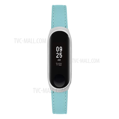 Quality Genuine Leather Watch Band Replacement for Xiaomi Mi Band 5