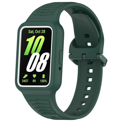 For Huawei Band 7 / Band 8 / Band 8 NFC / Band 9 / Band 9 NFC Integrated Silicone Strap Watch Case Replacement Wrist Band