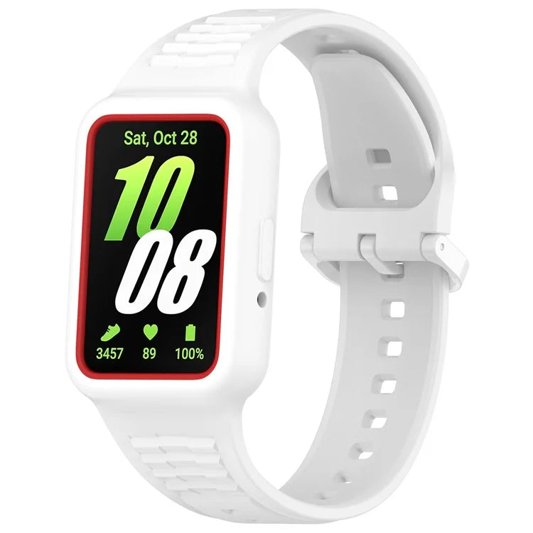 For Honor Band 9 Silicone Watch Band Wrist Strap with Watch Case