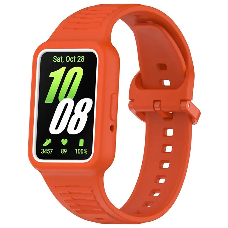 For Honor Band 9 Silicone Watch Band Wrist Strap with Watch Case
