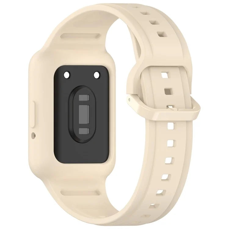 For Honor Band 9 Silicone Watch Band Wrist Strap with Watch Case