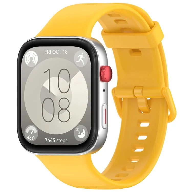 For Huawei Watch Fit 3 Replacement Wrist Band Soft Silicone Watch Strap