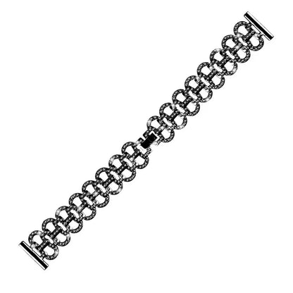 For Gabb Watch 1 Rhinestones Decor Gourd Shape Watch Band Alloy Strap