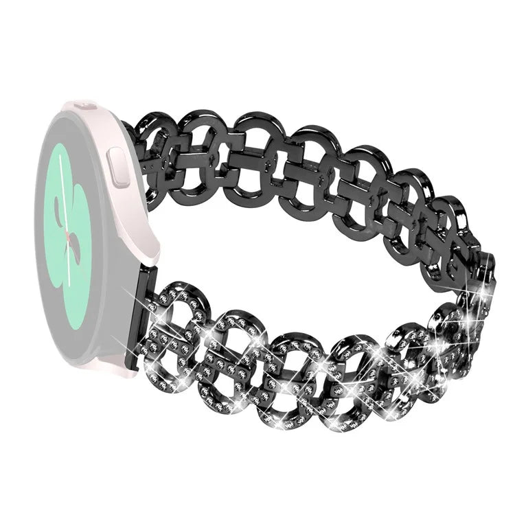 For Gabb Watch 1 Rhinestones Decor Gourd Shape Watch Band Alloy Strap