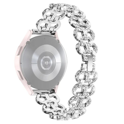 For Gabb Watch 3 Rhinestones Decor Gourd Shape Watch Band Alloy Strap