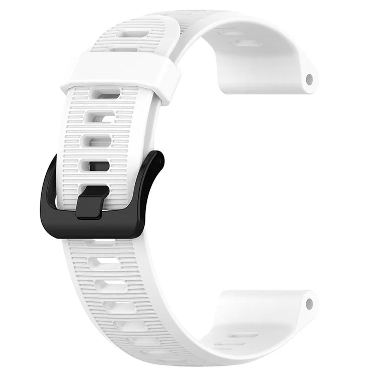 For Garmin Forerunner 945 / 935 Replacement Wrist Band Steel Buckle Textured Silicone Watch Strap